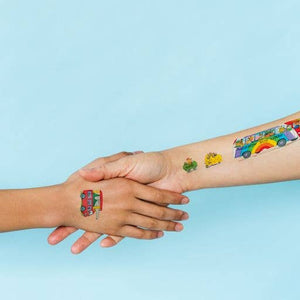 Things That Go Richard Scarry Tattoo Sheet
