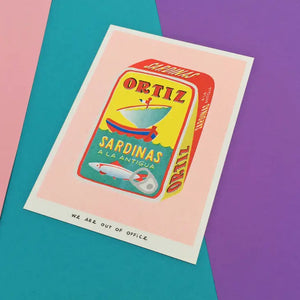 Tin of Sardinas Print - Tigertree