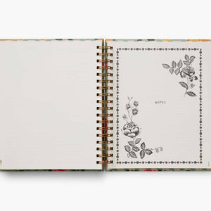 2025 Roses 17-Month Spiral Planner