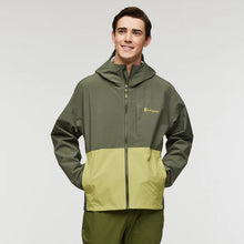 Load image into Gallery viewer, Cielo Rain Jacket - Fatigue and Lemongrass
