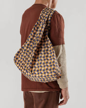 Load image into Gallery viewer, Standard Baggu - Wavy Gingham Peach - Tigertree
