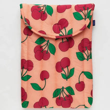 Load image into Gallery viewer, Puffy Laptop Sleeve 16&quot; - Sherbet Cherry - Tigertree
