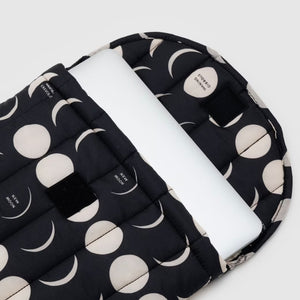 Puffy Laptop Sleeve 16" - Moon