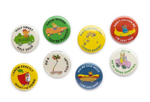 Richard Scarry Assorted Cars + Trucks Button