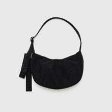 Load image into Gallery viewer, Small Nylon Crescent Bag - Black - Tigertree
