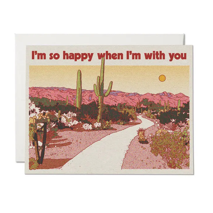When I'm with You Card - Tigertree