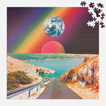 Load image into Gallery viewer, Cosmic Rainbow 500 Piece Puzzle
