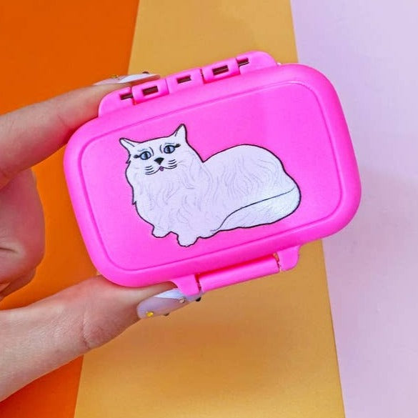 Cat Pill Case