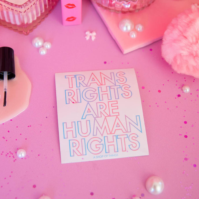 Trans Rights Sticker - Tigertree