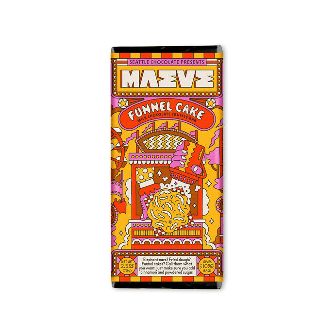 Summer Funnel Cake Truffle Bar - Tigertree