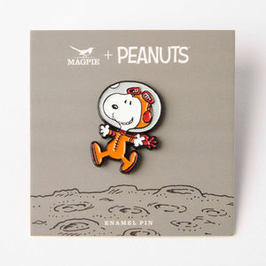 Peanuts Snoopy in Space Enamel Pin