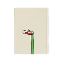 Load image into Gallery viewer, Lowly Worm Embroidered Journal
