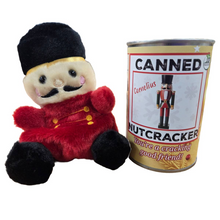 Load image into Gallery viewer, Cornelius the Canned Nutcracker
