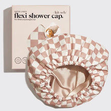 Load image into Gallery viewer, Satin Lined Flexi Shower Cap
