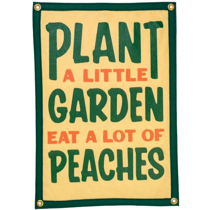 Plant a Little Garden Camp Flag - Tigertree