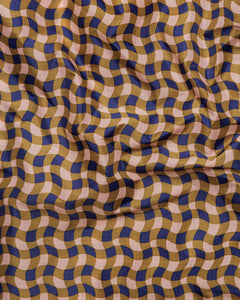 Standard Baggu - Wavy Gingham Peach - Tigertree