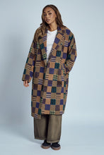 Load image into Gallery viewer, Emrys Patchwork Long Line Coat
