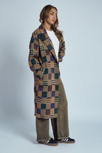 Load image into Gallery viewer, Emrys Patchwork Long Line Coat
