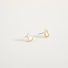 Load image into Gallery viewer, Halloween Ghost Post Earrings - Gold

