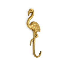 Load image into Gallery viewer, Flamingo Brass Hook - Tigertree

