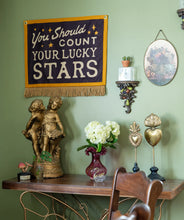 Load image into Gallery viewer, Count Your Lucky Stars Camp Flag
