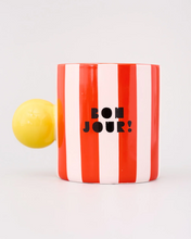 Load image into Gallery viewer, Ceramic Mug - Bonjour
