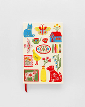Load image into Gallery viewer, Embroidered Journal - Scandinavian Icons
