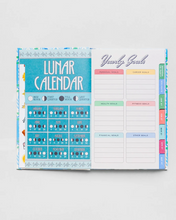 Load image into Gallery viewer, 12 Month Classic Planner - Blue Tile Floral
