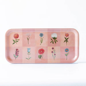 Festival of Flowers Birchwood Tray