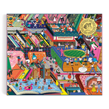 Load image into Gallery viewer, Novel Neighborhood 1000 Piece Foil Puzzle
