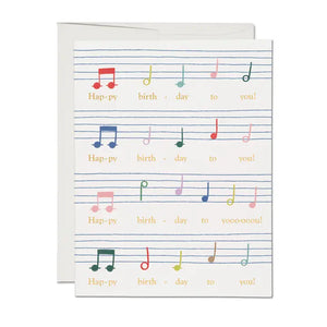 Birthday Song Card - Tigertree