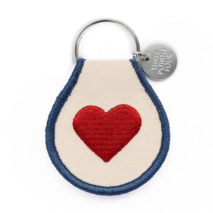 Heart Patch Keychain - Tigertree