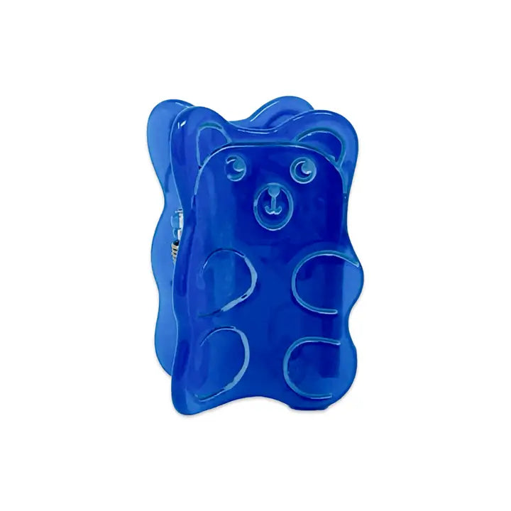 Mini Blue Gummy Bear Hair Claw - Tigertree