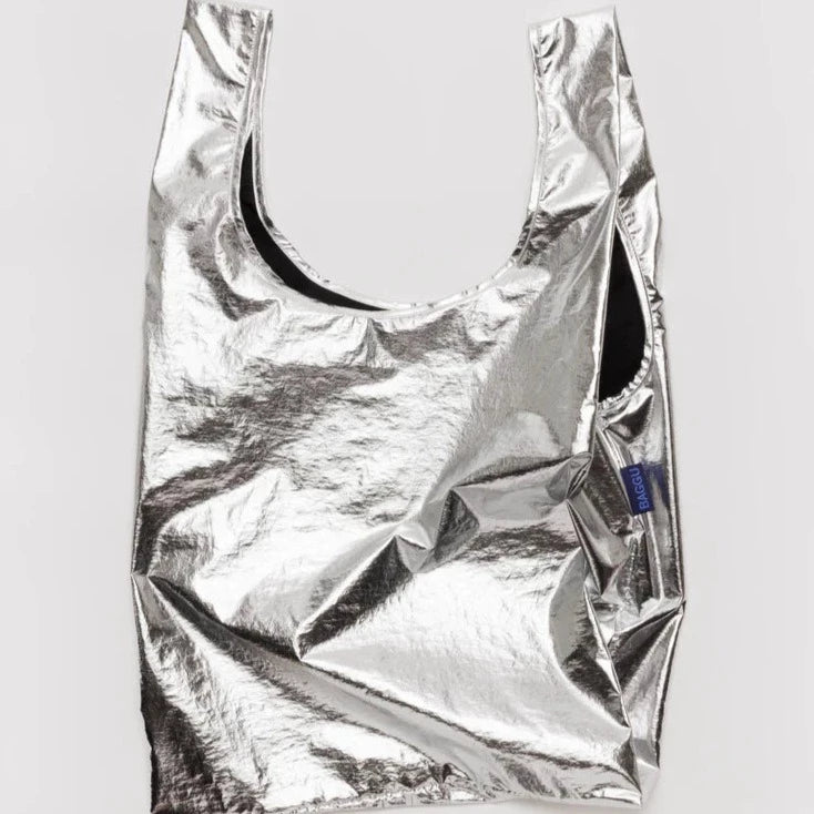 Standard Baggu - Metallic Silver - Tigertree