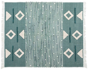 Jade Green Brook Throw - Tigertree