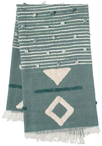 Jade Green Brook Throw - Tigertree
