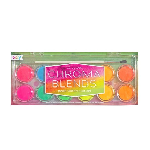Chroma Blends Neon Watercolor Paint - Tigertree
