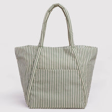 Load image into Gallery viewer, Cloud Bag - Sage Stripe
