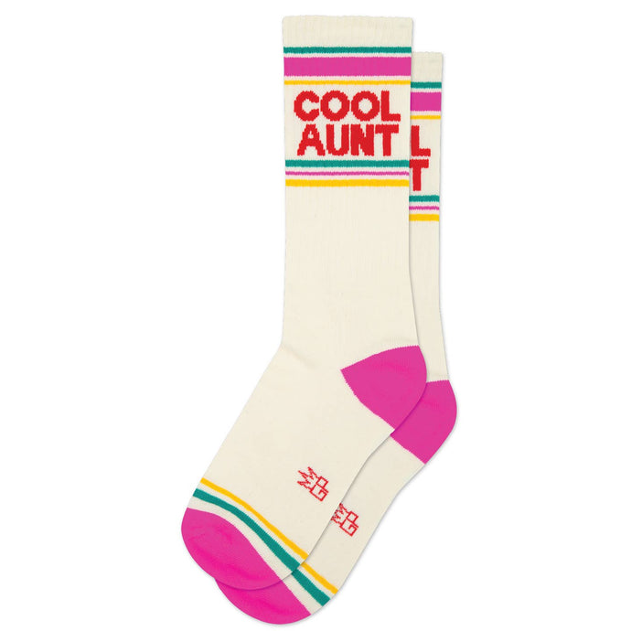 Cool Aunt Gym Crew Socks - Tigertree