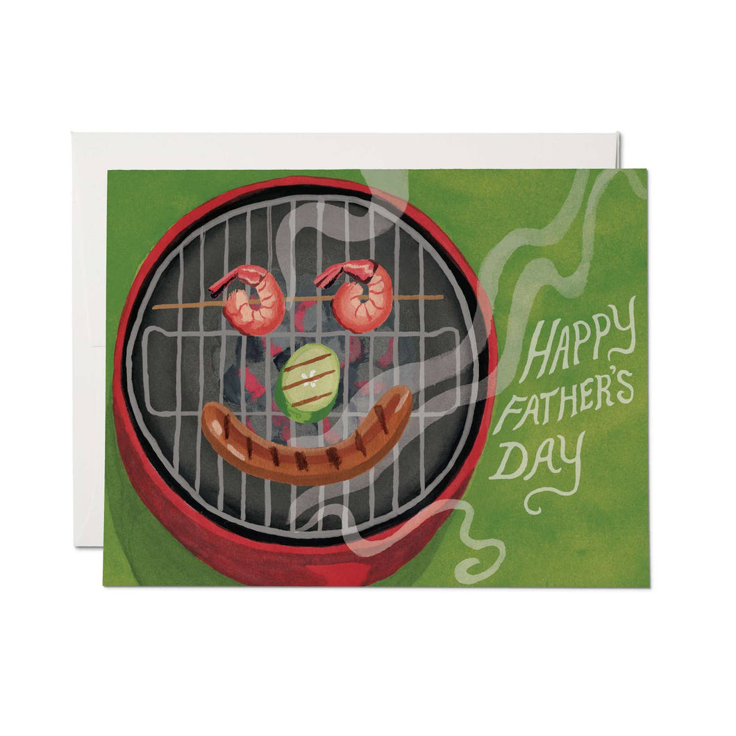 On The Grill Father's Day Card