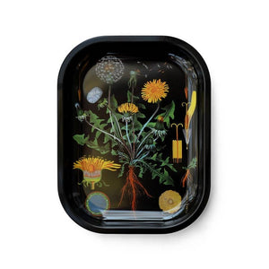 Metal Botanical Dandelion Tray