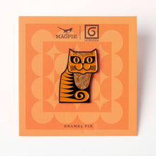 Load image into Gallery viewer, Hornsea Cat Enamel Pin
