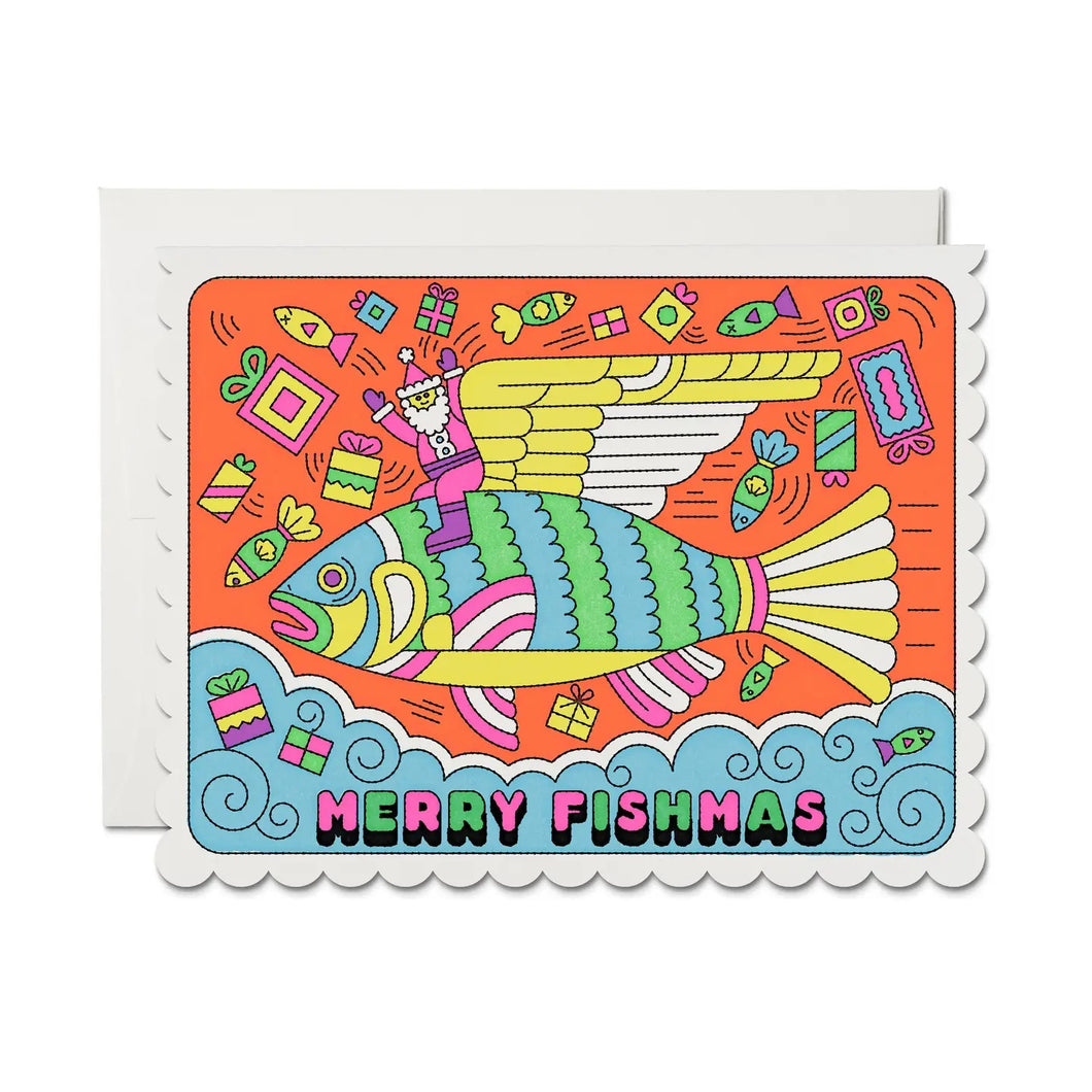 Merry Fishmas Holiday Card