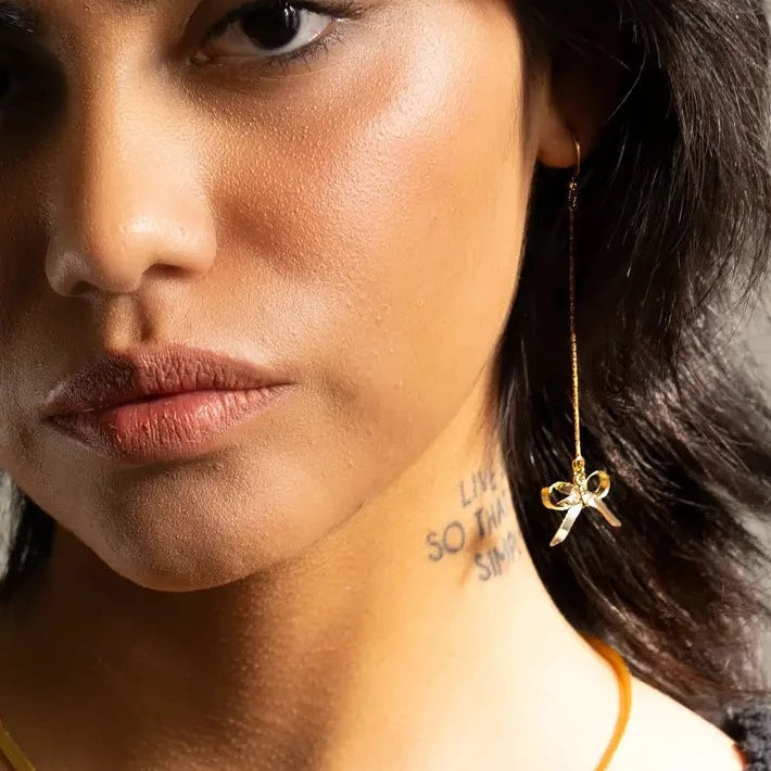 Take a Bow Earrings - Tigertree