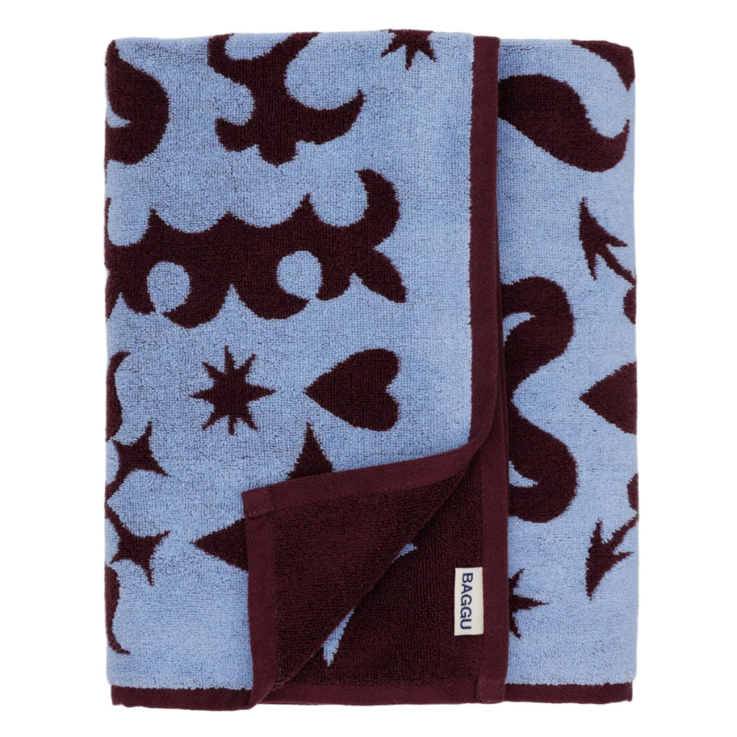 Bath Towel- Western Cut-Outs