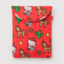 Load image into Gallery viewer, Puffy Laptop Sleeve 13/14&quot;- Hello Kitty Western
