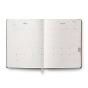 2025 English Rose 12-Month Bookbound Planner