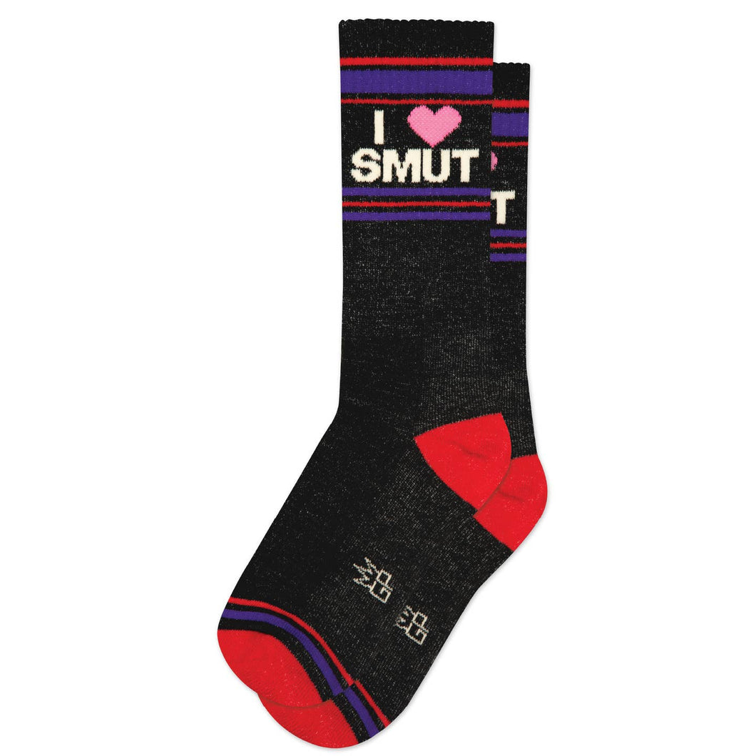 I Love Smut Gym Crew Socks