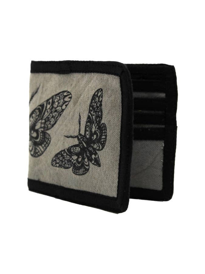 Moth Cotton Wallet