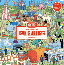 Load image into Gallery viewer, The Story of Iconic Artists 500 Piece Puzzle
